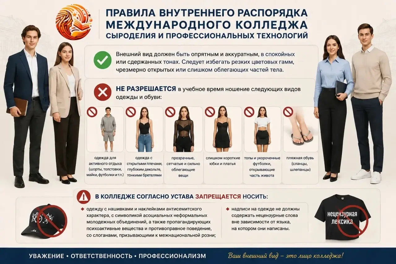🎓 Подготовка к учёбе: не забудьте про дресс‑код!