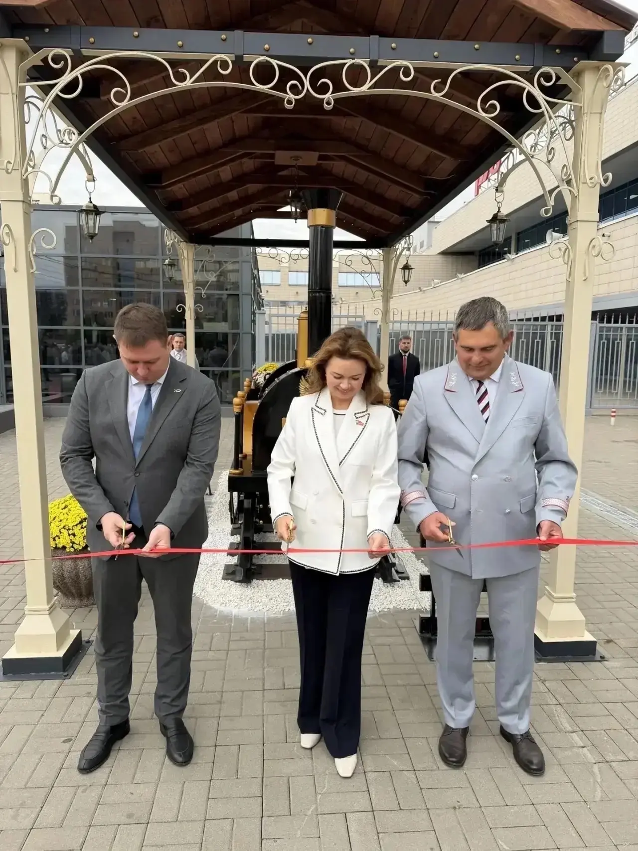 Сегодня на Железнодорожном вокзале «Ростов-Главный» состоялось торжественное открытие а...