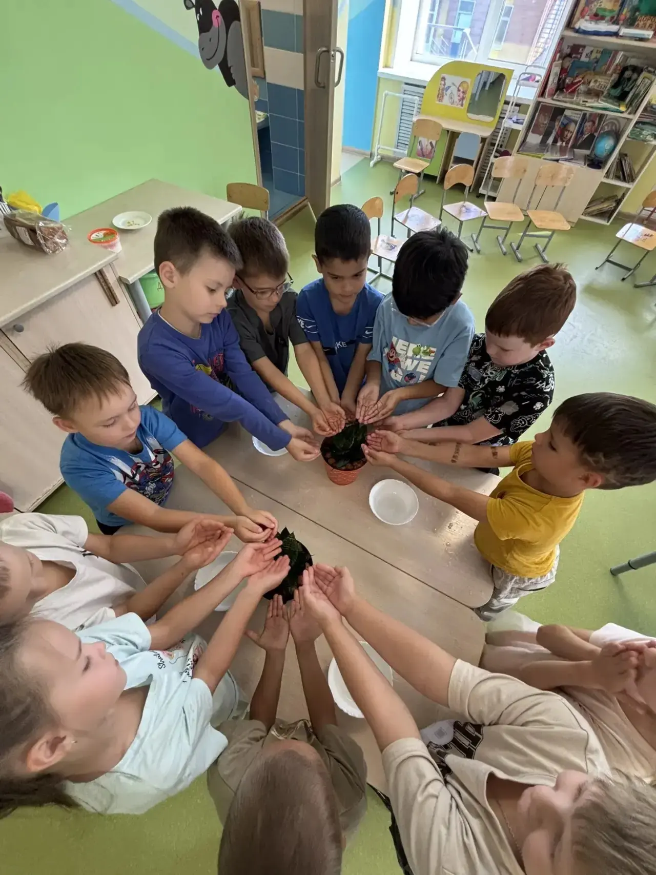 🕊 Воспитанники подготовительной группы приняли участие в акции «Капля жизни»! 💧
