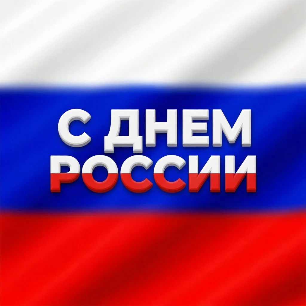 Примите искренние поздравления с Днём России! Пусть наша страна процветает, а каждый её гражданин чу