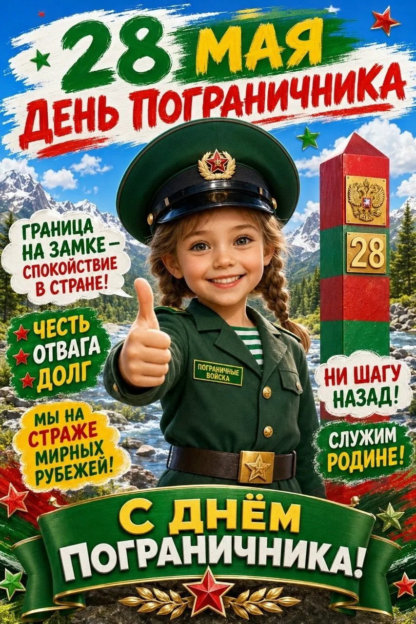 28 мая — День пограничника 🪖