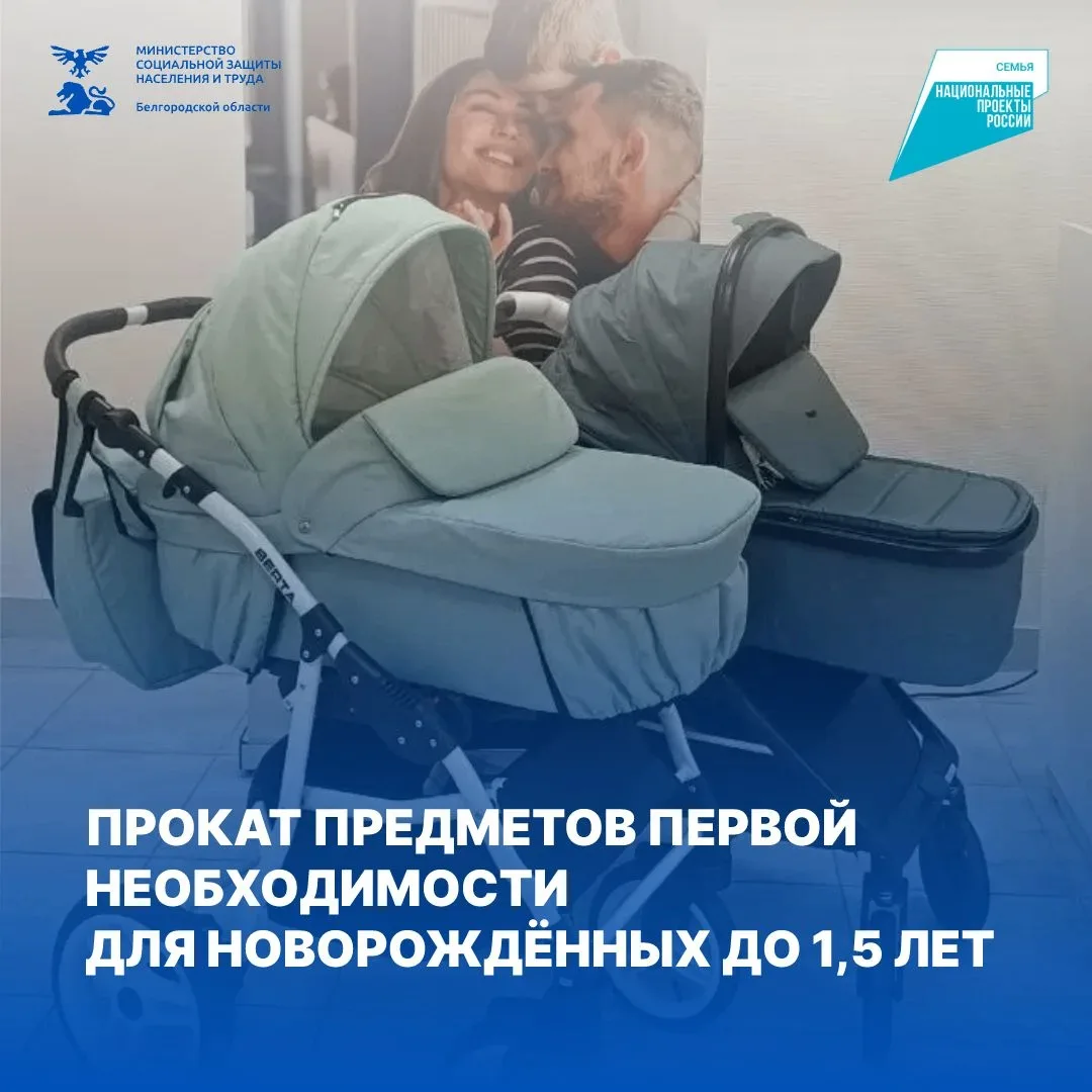 Пункт проката предметов первой необходимости для новорождённых