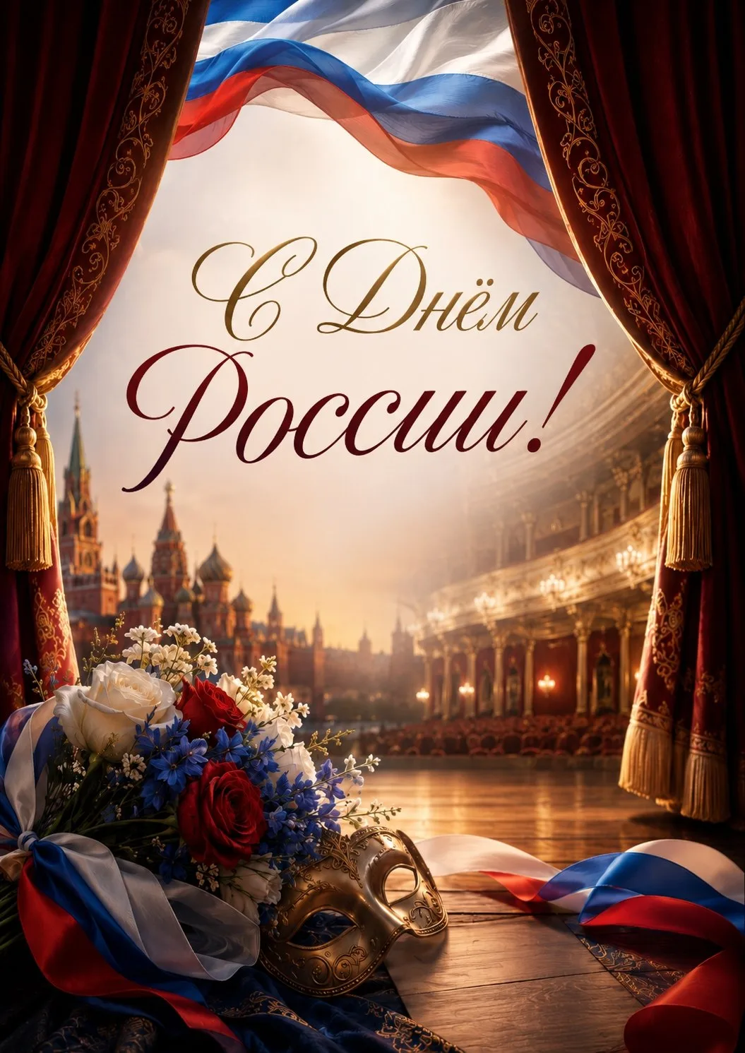 С Днём России! 🇷🇺

Наша сила в единстве, наша гордость в просторах, в широкой русской душе! Мира, 