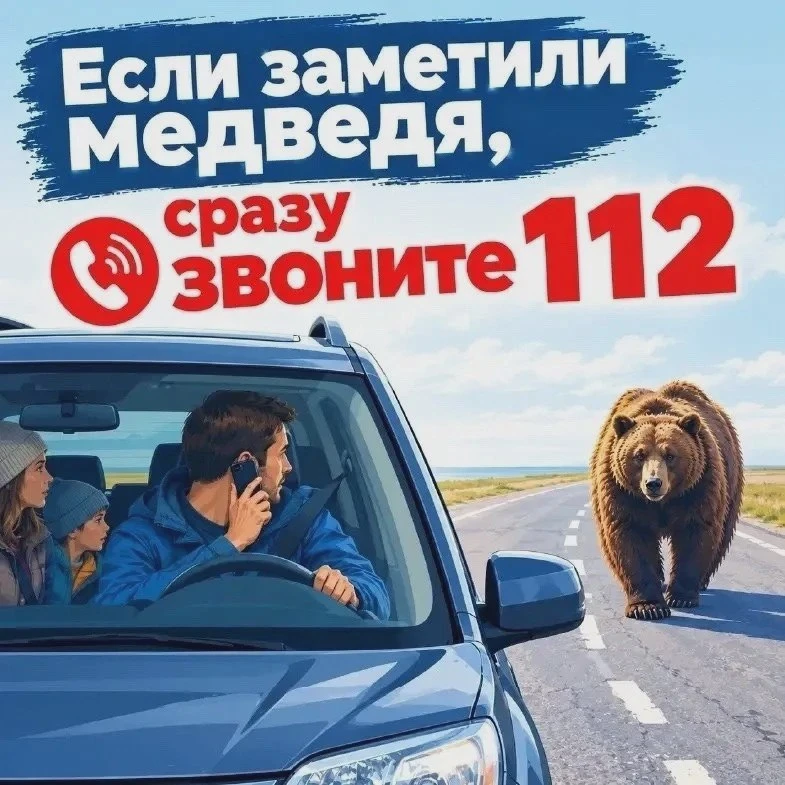 🐻 Медведя, вышедшего к домам в Березняках, ликвидировали