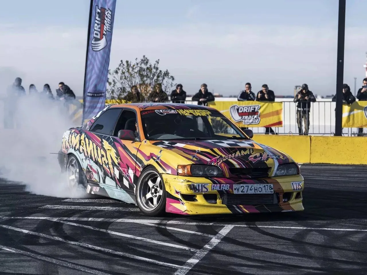 🚗 Фестиваль DRIFT EXPO в «Севкабель Порту»