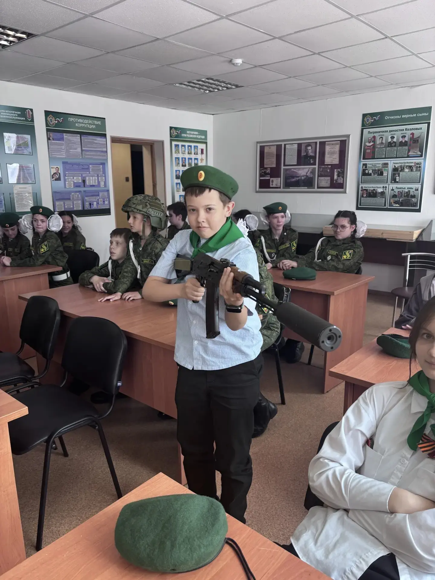 🛂 Юные Друзья Пограничников: день на заставе им. М. М. Козлова  15 мая участники движения «Юные Друз