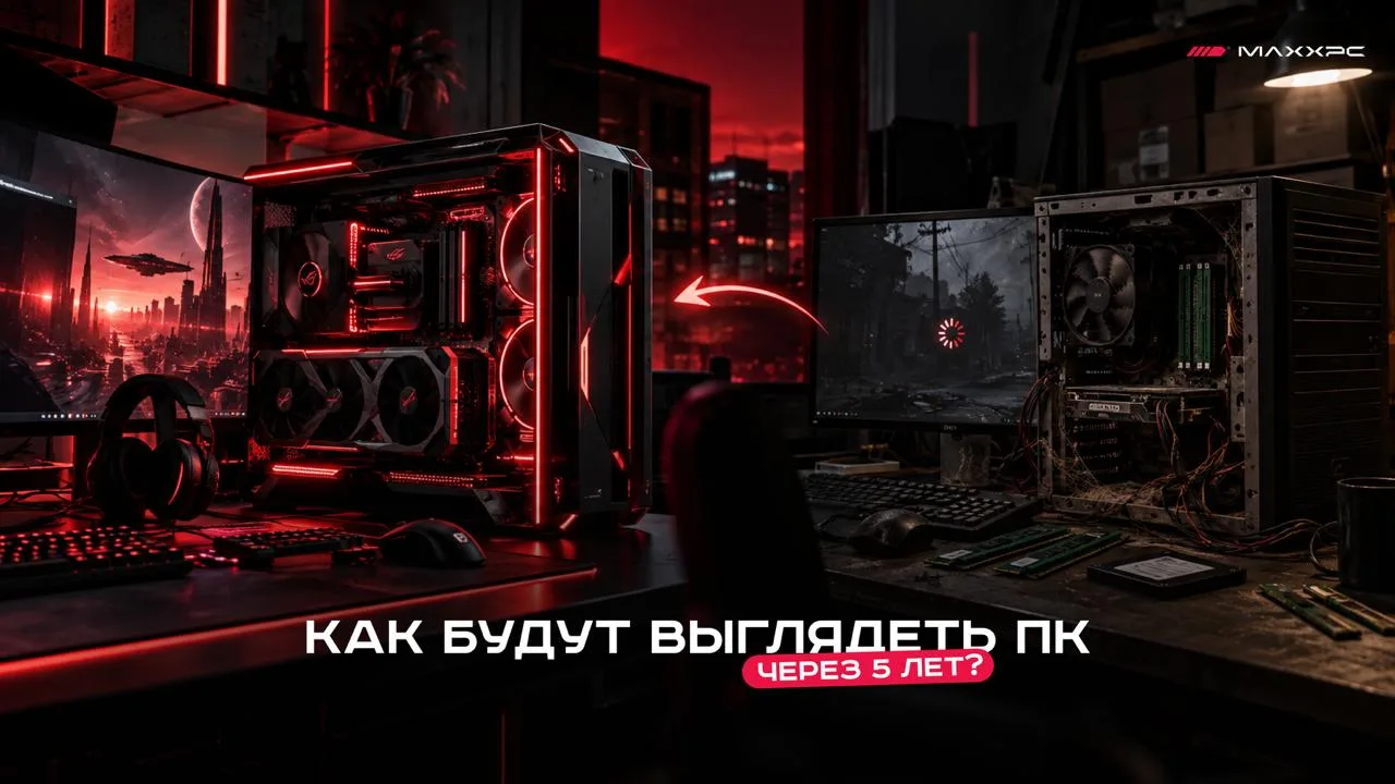 🔮 Как будут выглядеть ПК через 5 лет?