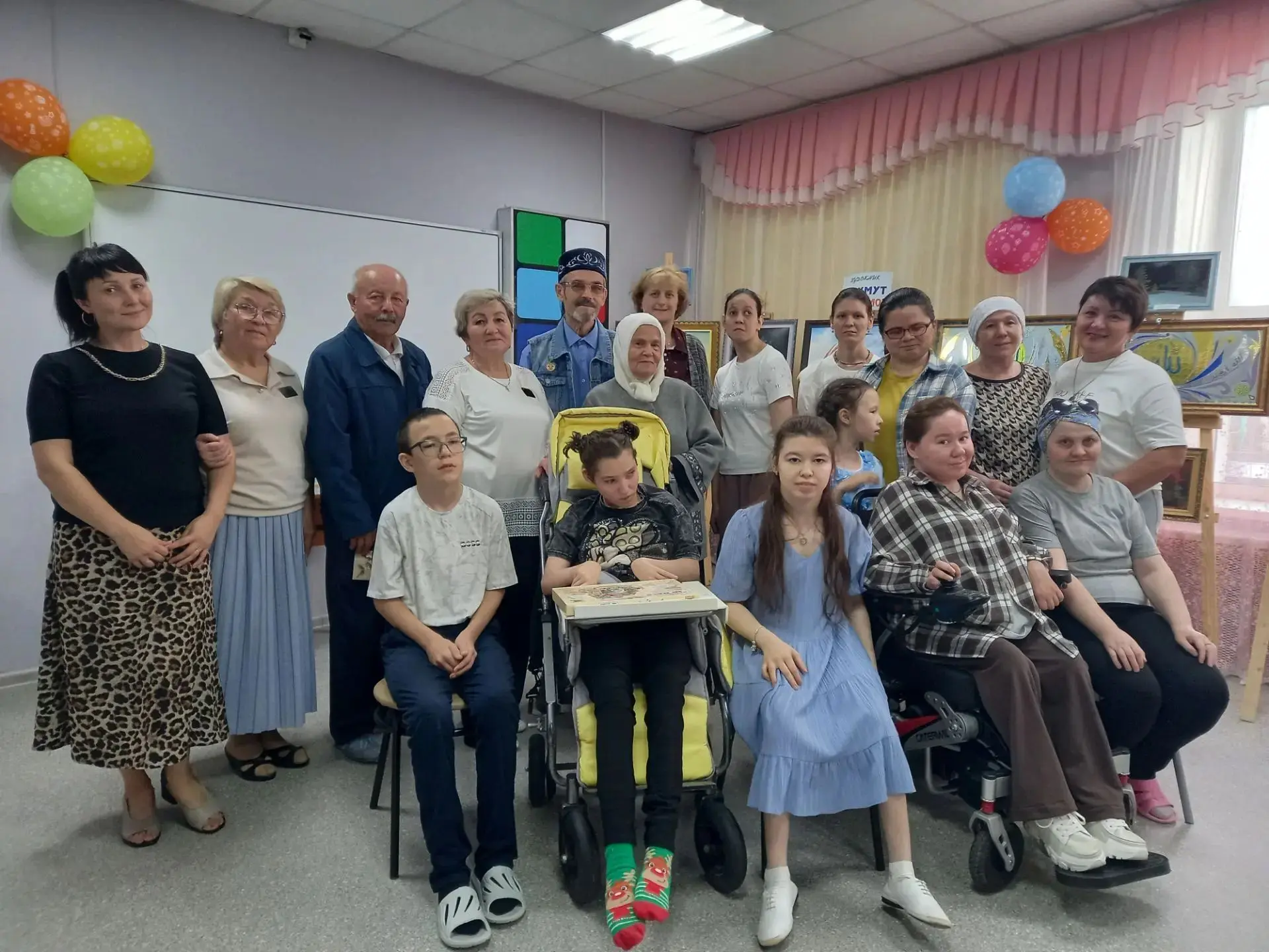 "Время творить добро! " Под таким девизом  в Кукморском реабилитационном центре "Милосе...