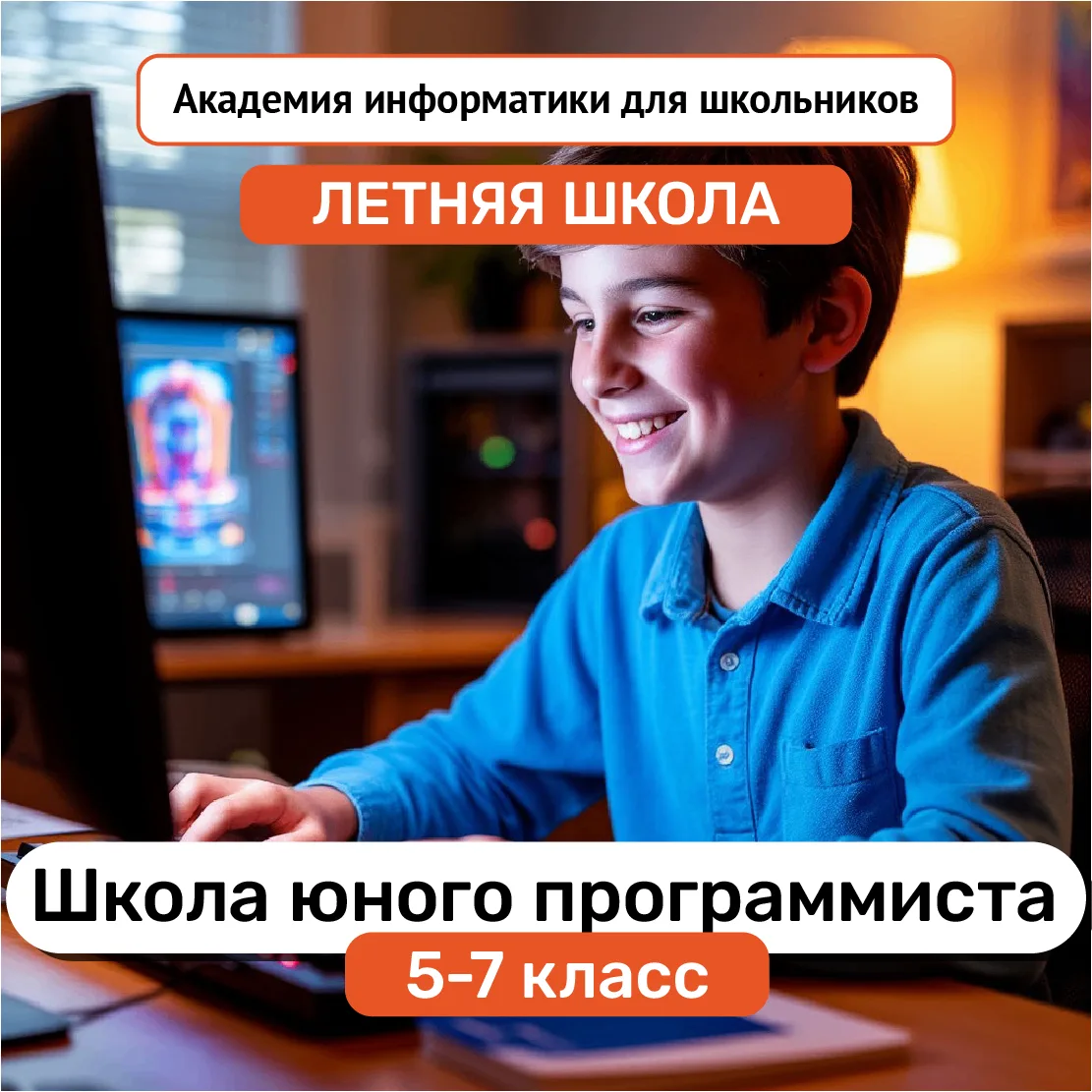 🖥 ⌨ Летняя школа программирования для детей!