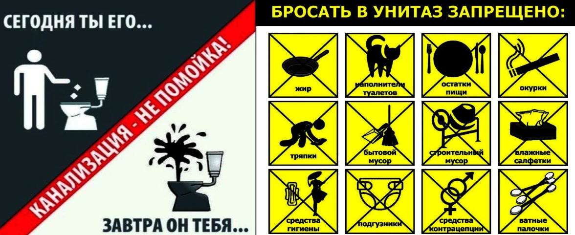 УВАЖАЕМЫЕ ЖИТЕЛИ МНОГОКВАРТИРНЫХ ДОМОВ!
МУП ЖКХ Верхнее Дуброво напоминает, что сброс посторонних пр