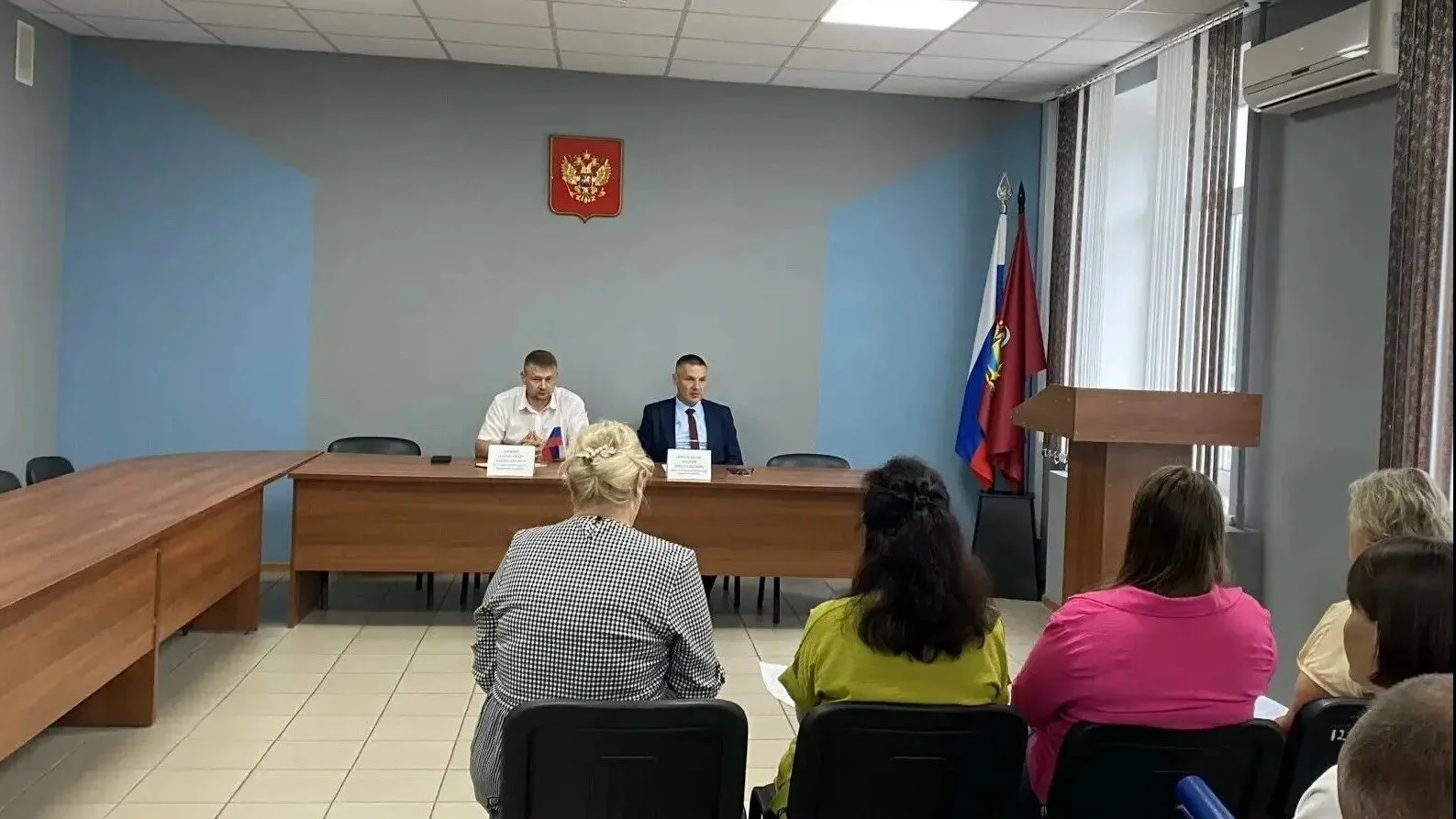 ✅В Выгоничском районе с рабочей поездкой побывал врио заместителя Губернатора Андрей Фроленков, сооб