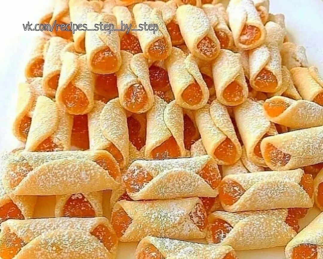 Необычное и очень аппетитное печенье с курагой