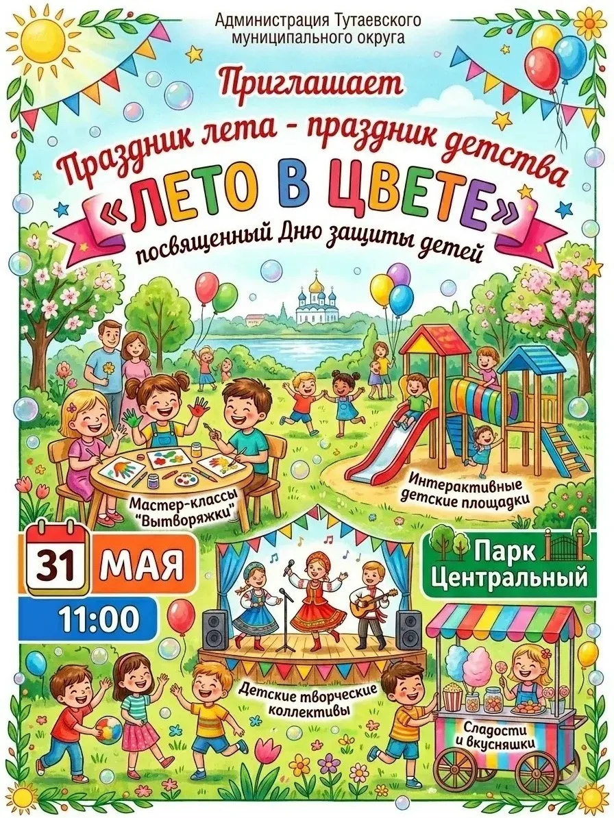 Праздник лета в Тутаевском округе! 🎉