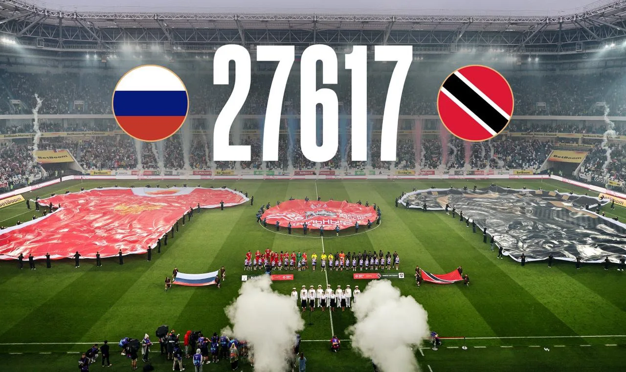 🤩🏟 27 617 болельщиков в Калининграде