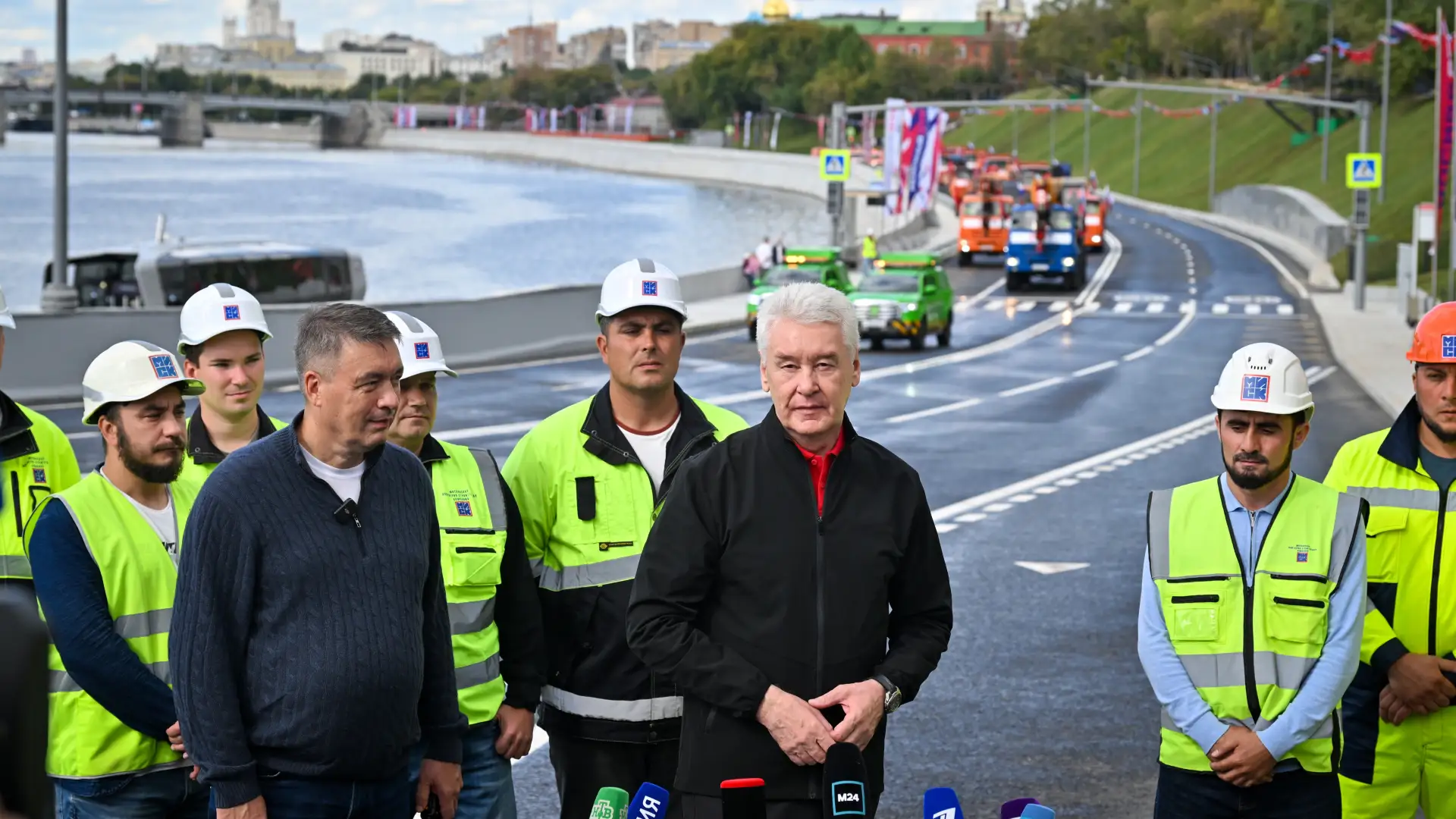 Открыли новые набережные на левом берегу Москвы-реки — Крутицкую и первый участок Симон...
