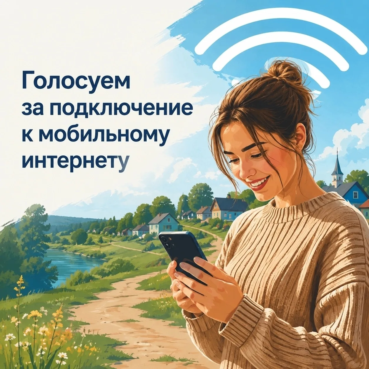 📢 Идёт голосование за подключение населённых пунктов к мобильному интернету