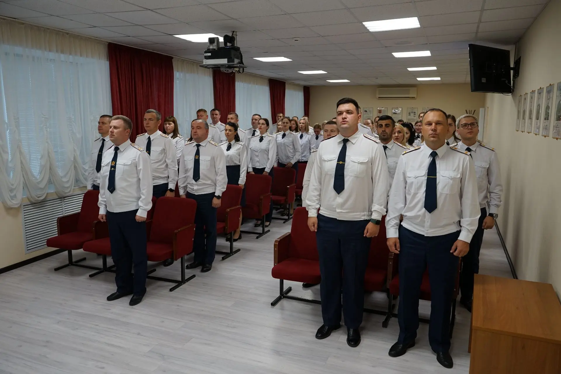 В УФСИН России по Вологодской области состоялось торжественное собрание, посвященное Дн...