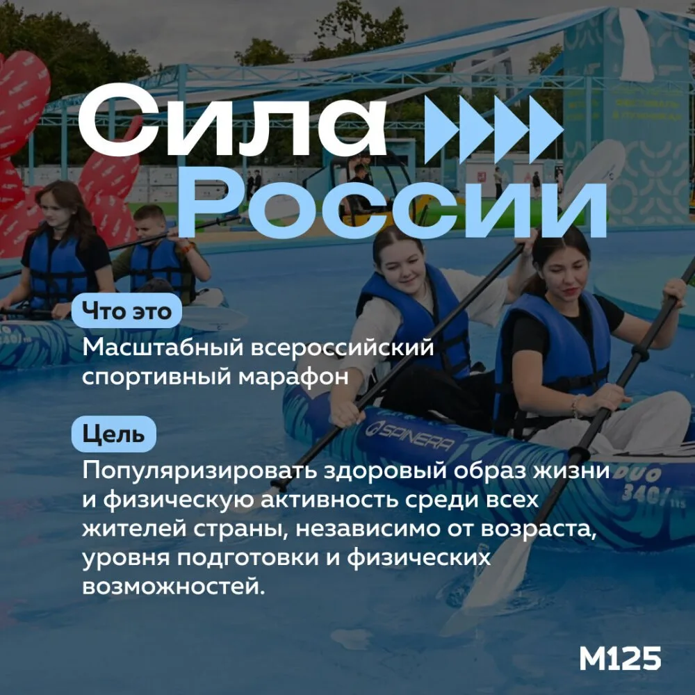 Всероссийский спортивный марафон «Единой России» объединил десятки тысяч бесплатных тре...