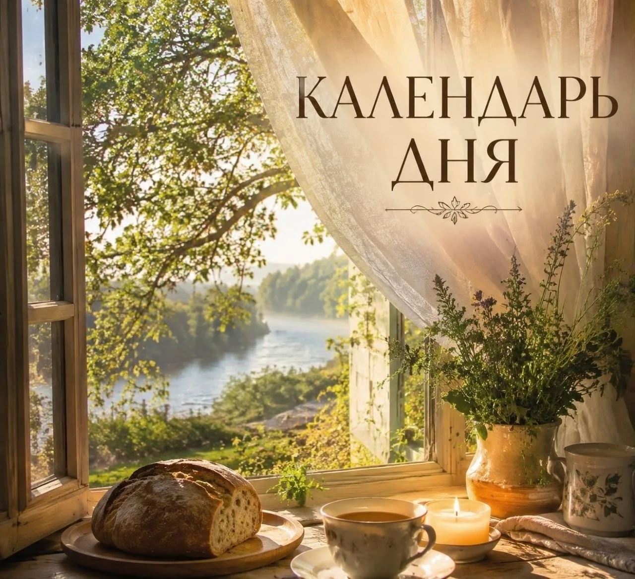 ​🌿✨️ КАЛЕНДАРЬ ДНЯ — 24 ИЮЛЯ🌿✨️