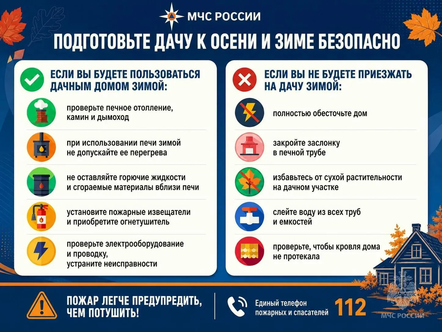 Осень: готовим дачу правильно