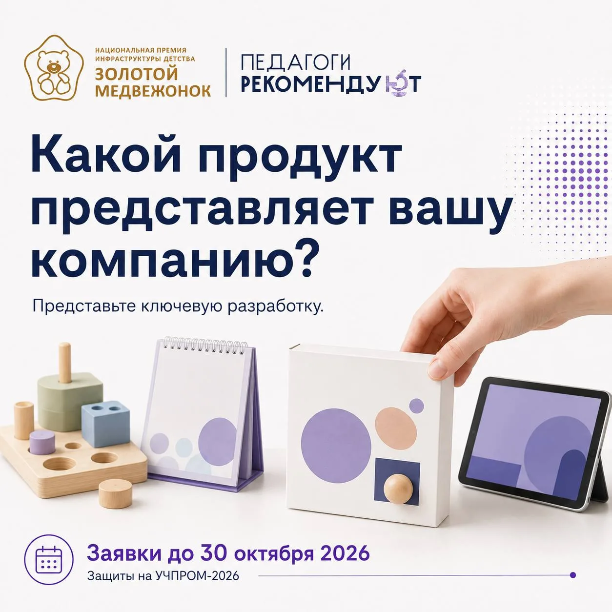 🏆 Какой продукт лучше всего представляет вашу компанию как разработчика?