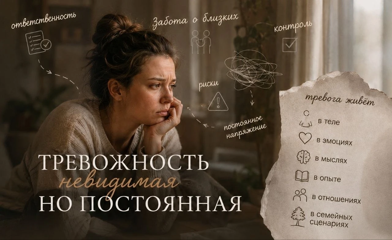 Сегодня тревога стала настолько привычной частью жизни, что многие перестали её замечать.
Мы называе