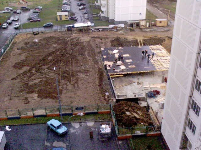 Строительство детского сада на Производственной улице, 2007 год 🏗