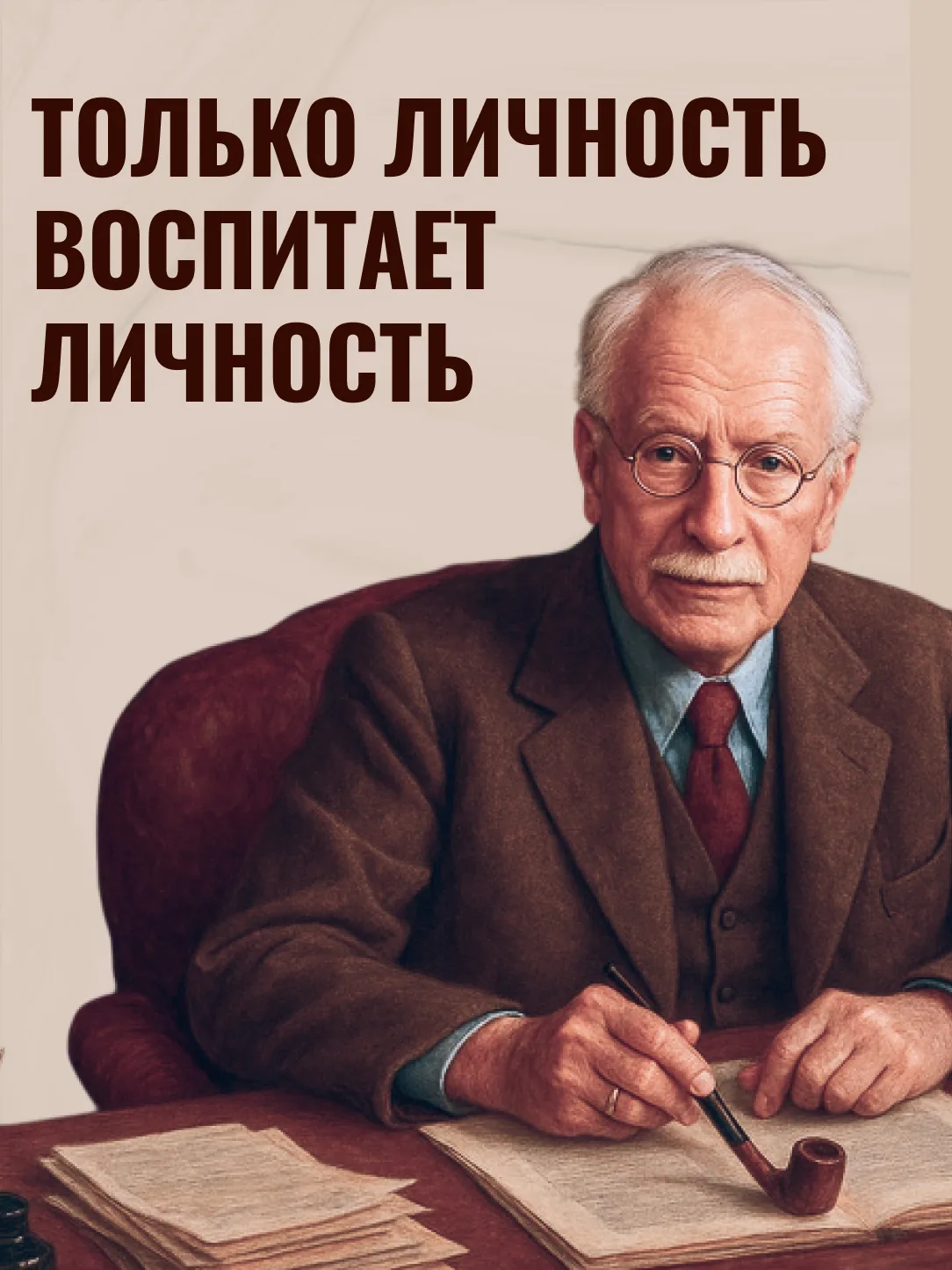 Никто не в состоянии воспитать личность, если он сам не является личностью. И не ребенок, а только в