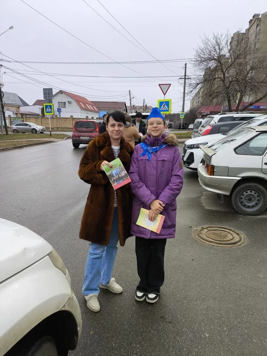 🚔🌷В преддверии Международного женского дня сотрудники Госавтоинспекции совместно с отрядами юных инс