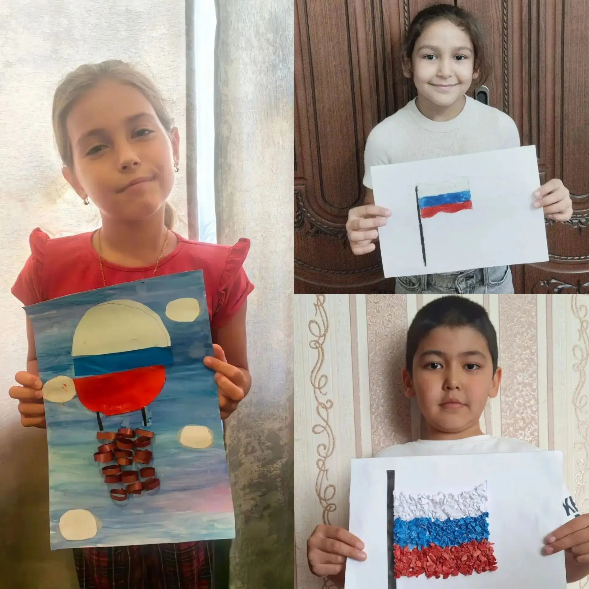 В волшебный день, посвящённый Дню Государственного флага Российской Федерации, ученики ...