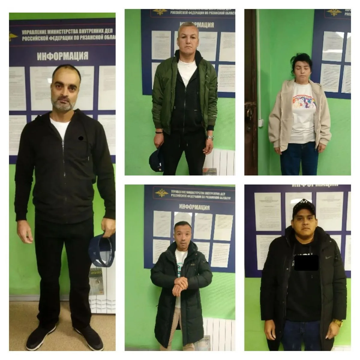 Рязанские полицейские выслали за рубеж пять иностранцев