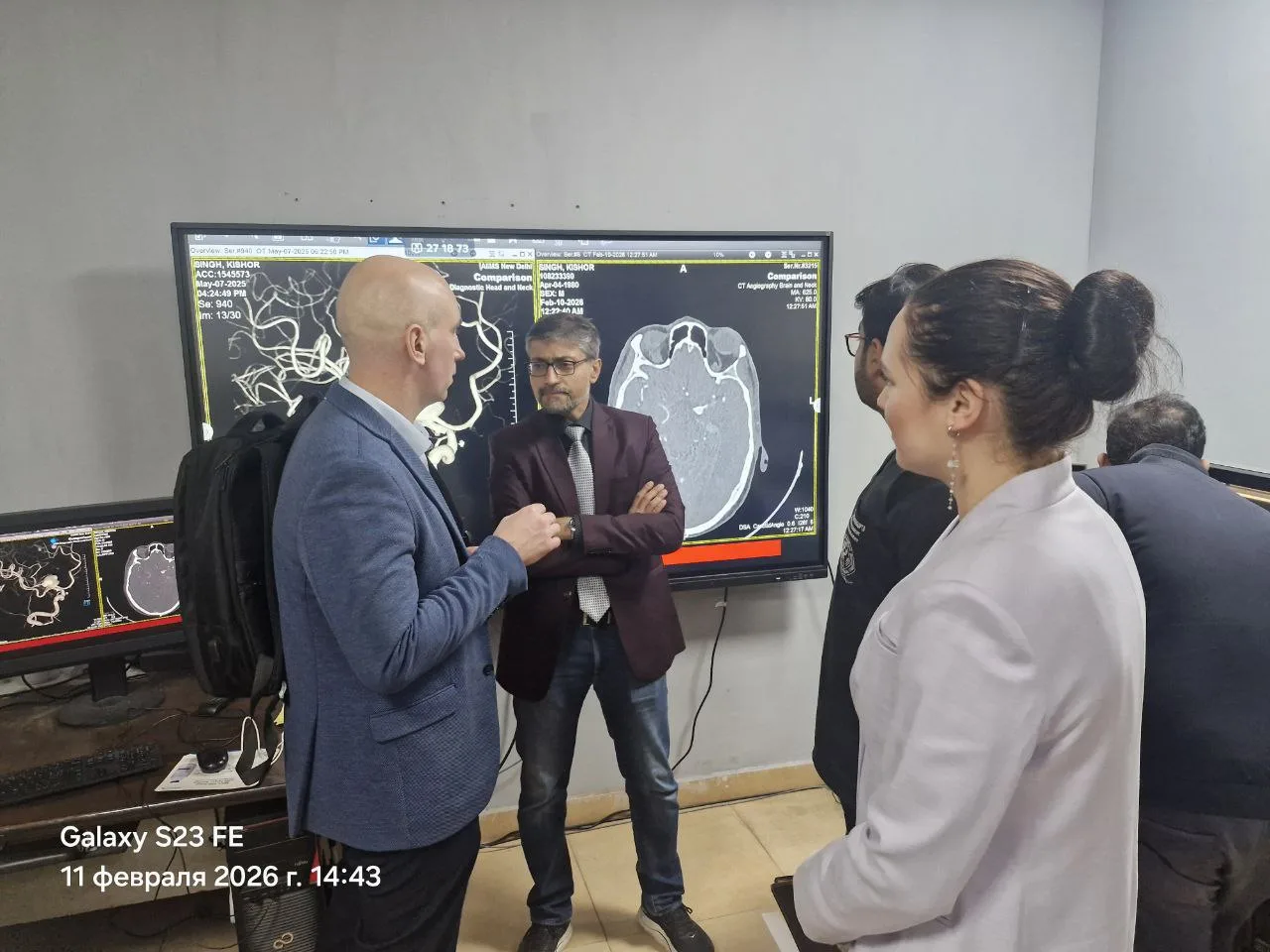 Наши врачи покорили Индию: хирургия без границ!  В феврале 2026 года группа специалистов НМИЦ нейрох