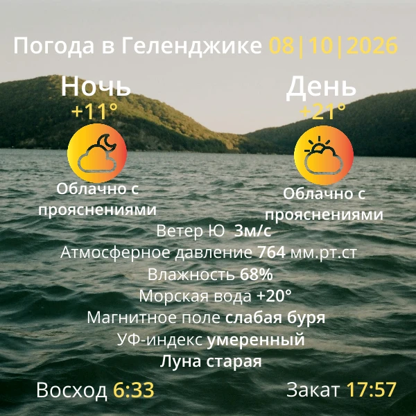 Погода на завтра