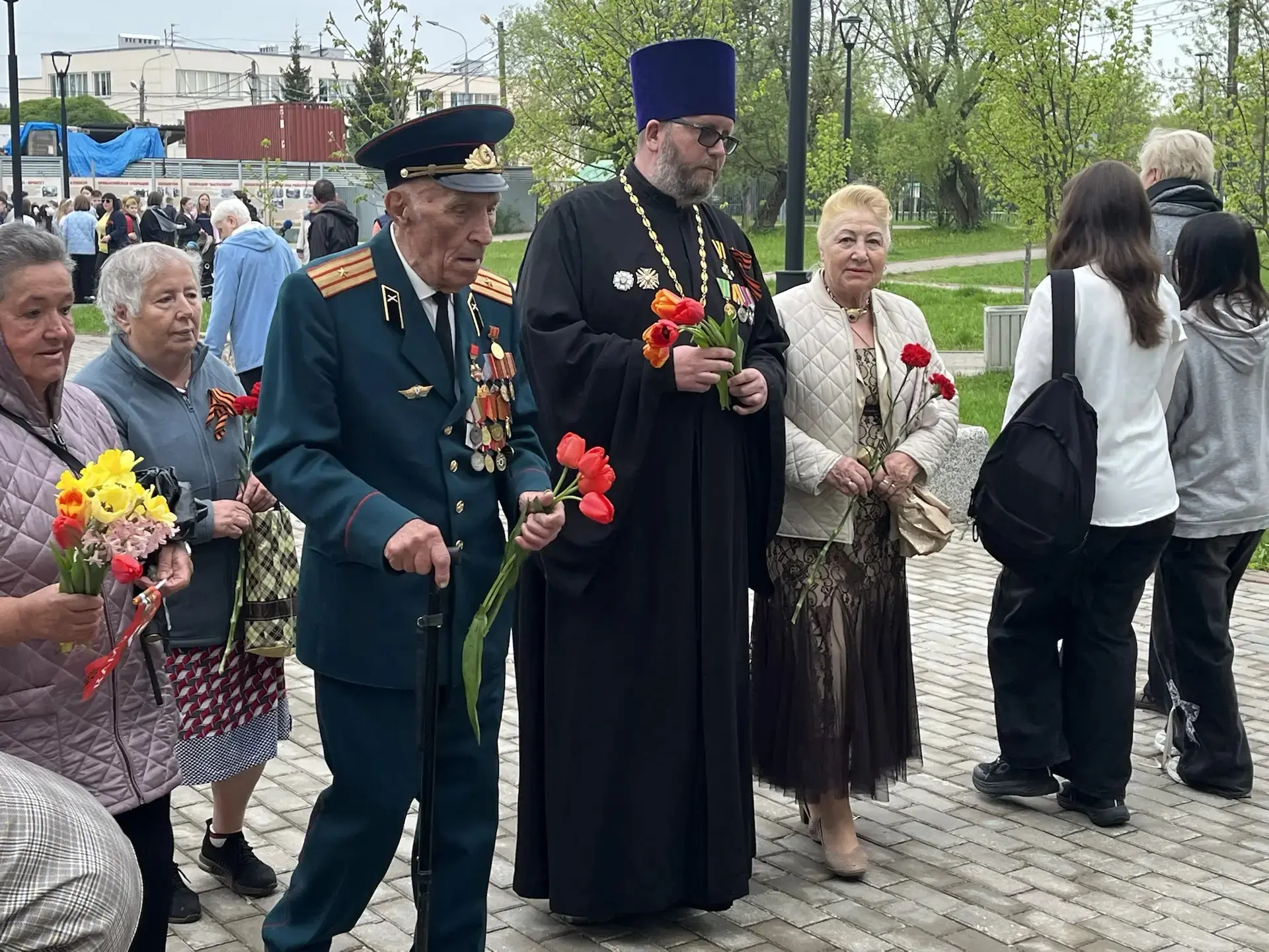 Торжественный митинг посвящённый 81-летию Великой Победы.