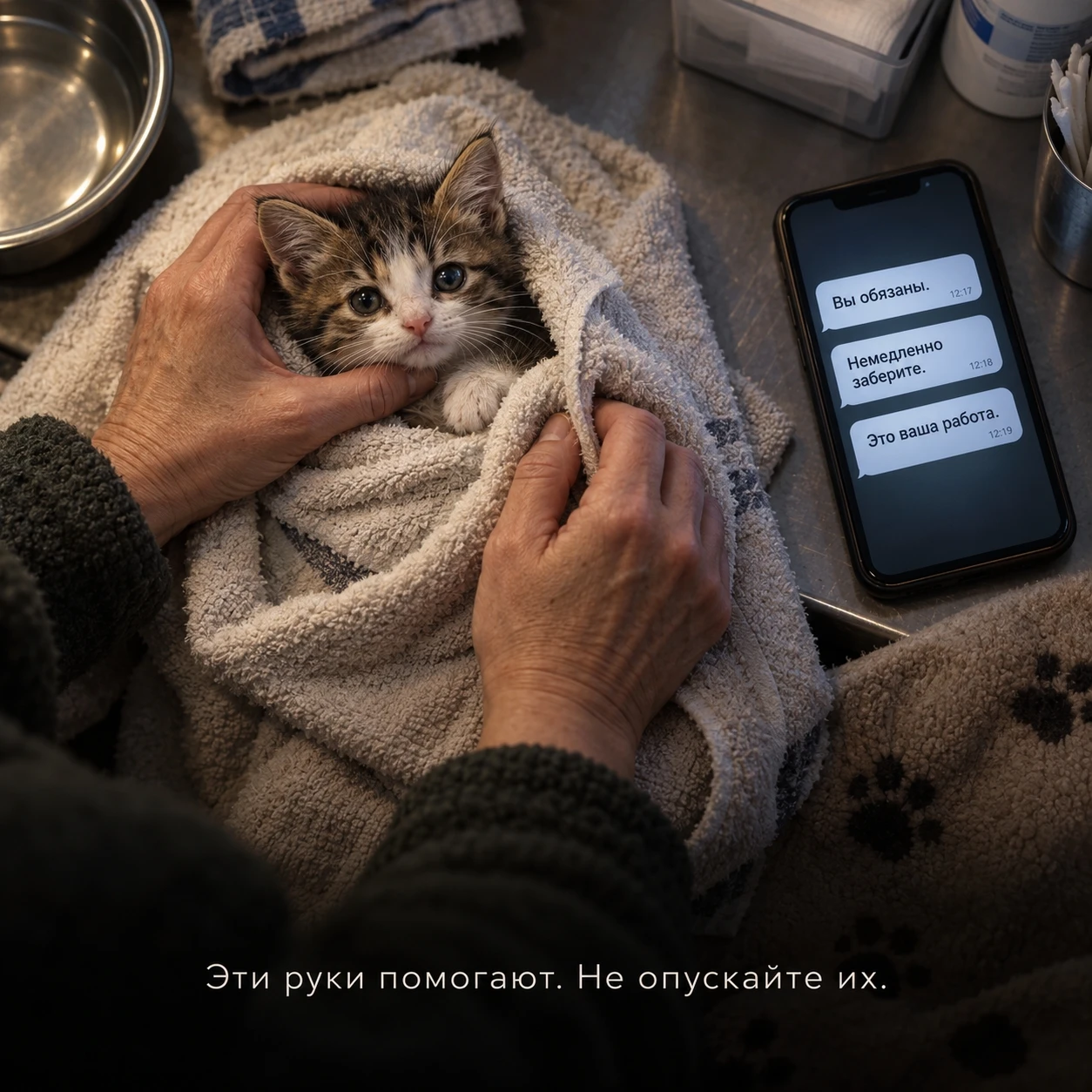 Помощь не бывает маленькой. Но возможность за ней приехать не бывает безграничной. Прос...