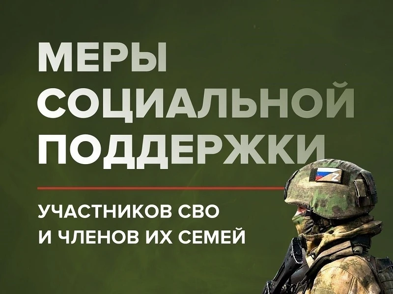 Удобная навигация по мерам социальной поддержки участникам специальной военной операции и членам их 