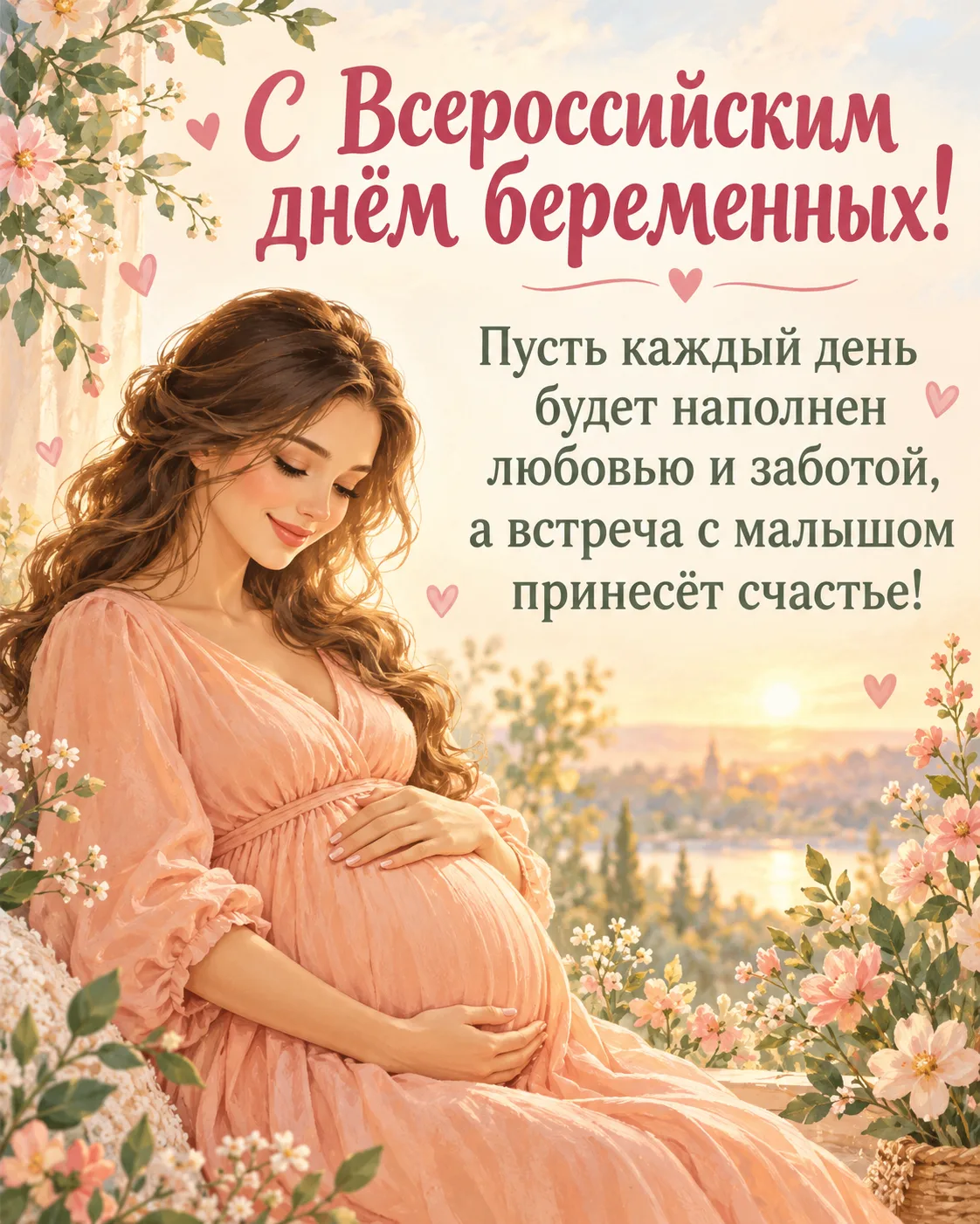 🤰 Самое тёплое счастье пока помещается под сердцем.                                   ...