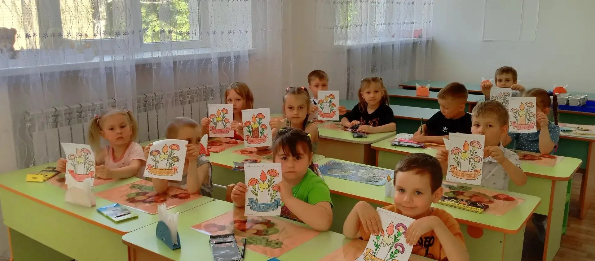 Память  в  детских  сердцах: детский  сад  «Сказка»  почтил  память  героев  Великой  Отечественной 