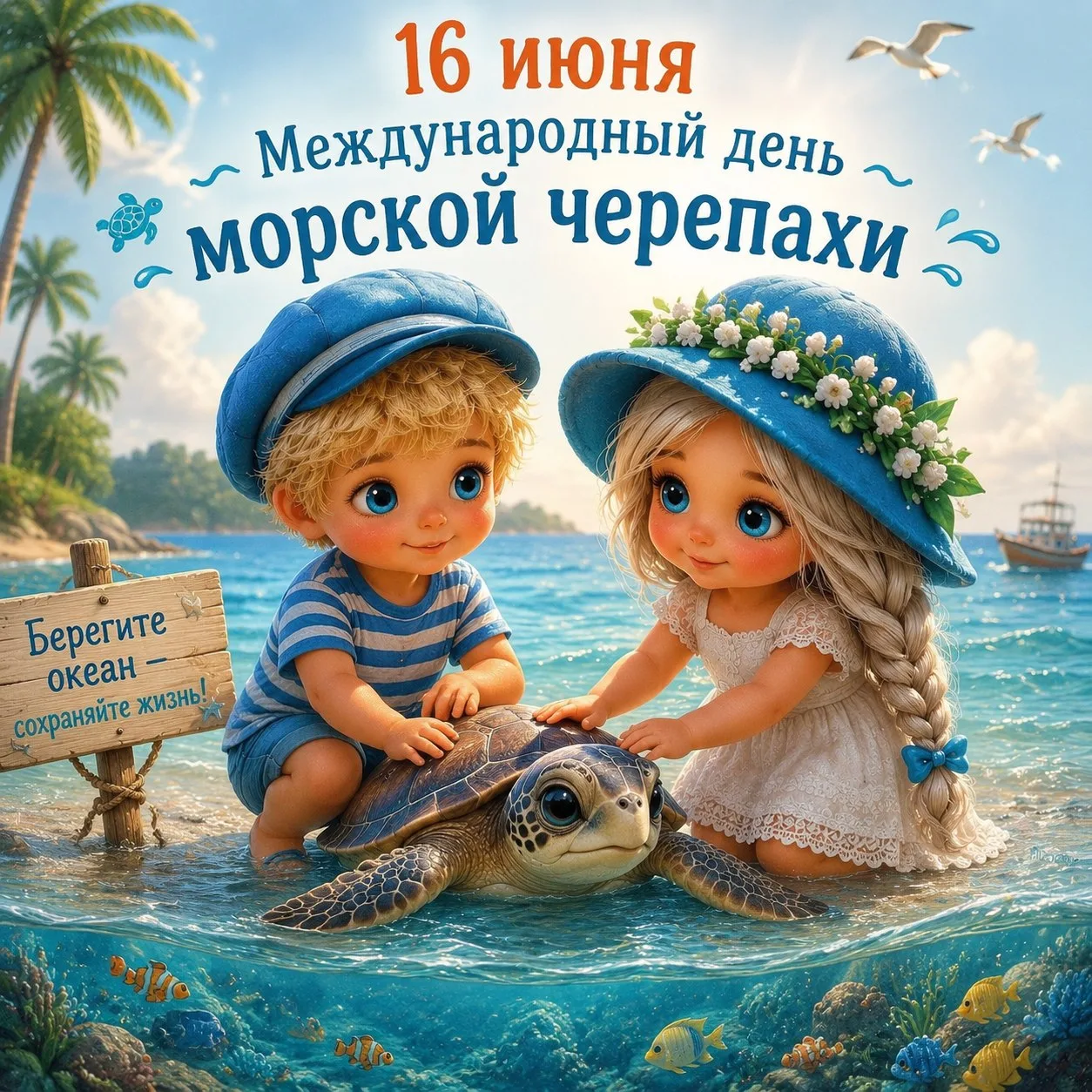 А вы знали, что сегодня — Международный день морской черепахи?

Эти удивительные создания — настоящи