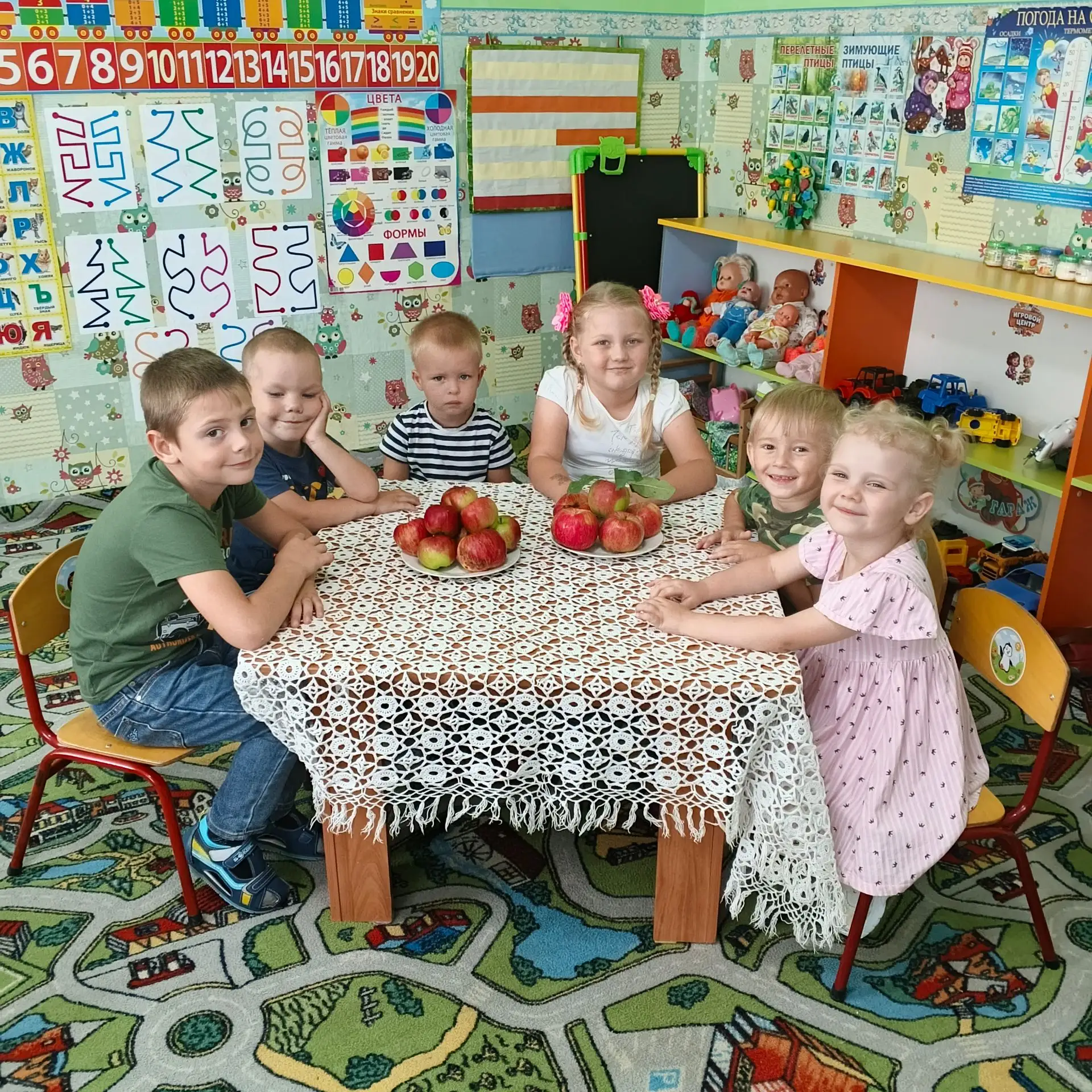🎉 Яблочный Спас в нашем детском саду! 🎉