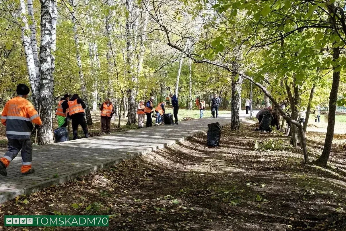 ✅Дмитрий Махиня провел общегородской субботник