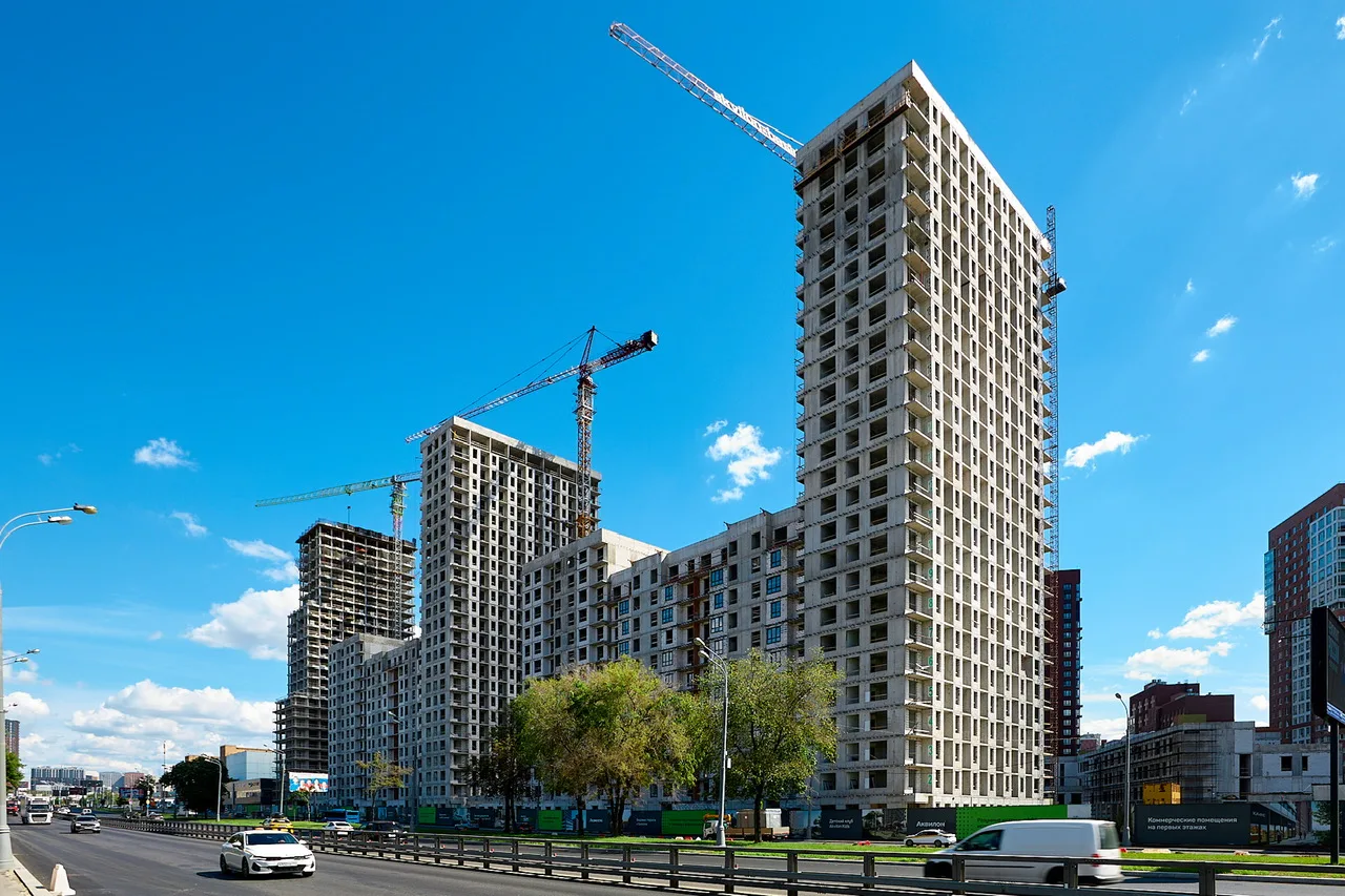 🏗 Жилой комплекс на Рязанском проспекте полностью готов в монолите