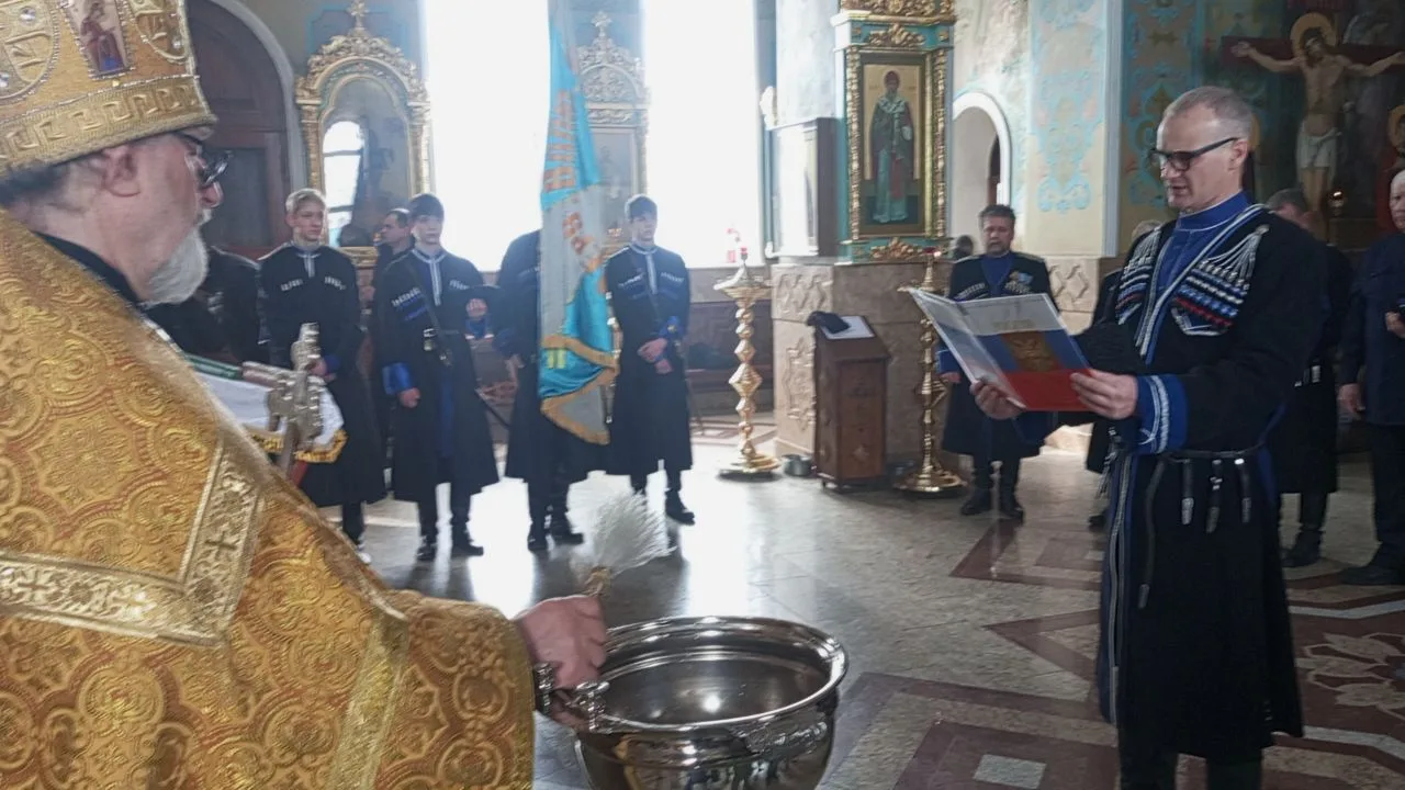 НА ВЕРНОСТЬ БОГУ И ОТЕЧЕСТВУ: в Кисловодском городском казачьем обществе СОКО ТВКО каза...