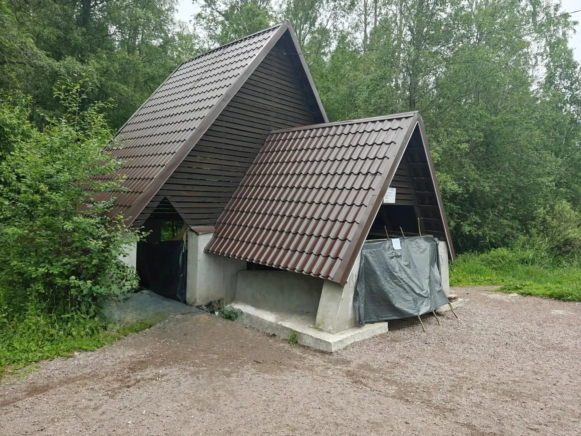 На роднике ведутся строительные работы 🚧