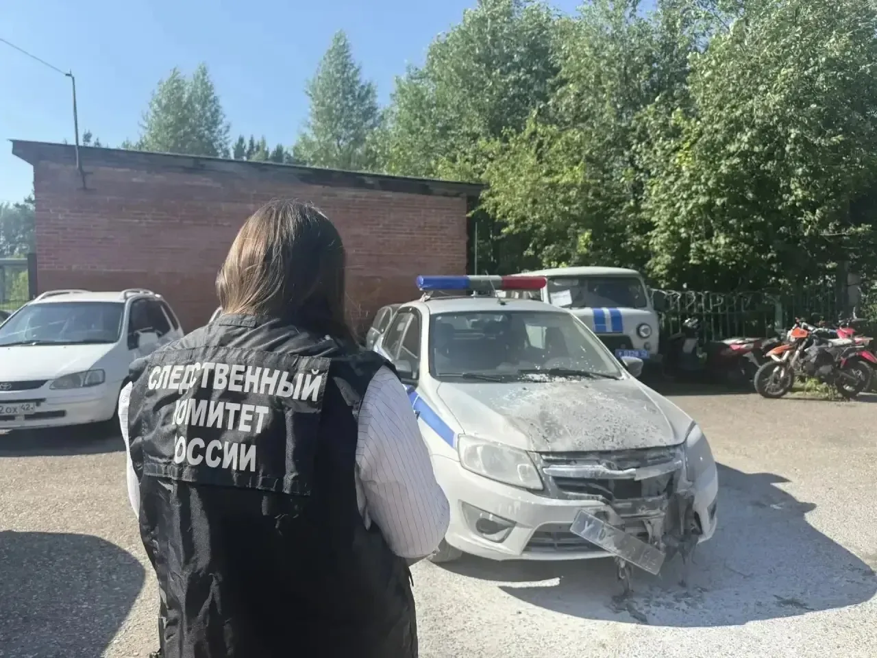 В Кемеровской области – Кузбассе по обвинению в совершении умышленного поджога задержан 17-летний ме