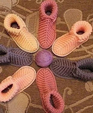 Домашние сапожки ❤️