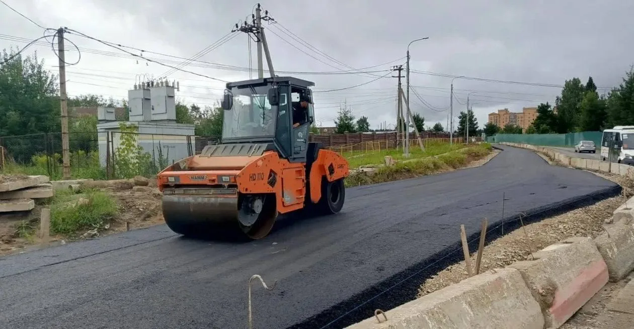 ⚒️На 50% готова дорога в пгт. Сабурово в г.о. Красногорске 

На реконструируемой дороге уже начали к