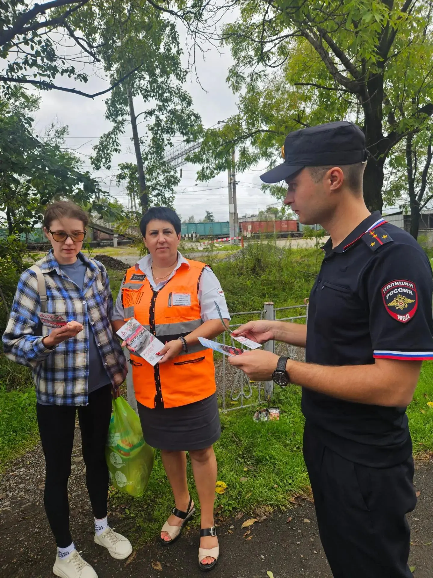 Транспортная полиция Хабаровска усилила профилактику безопасности на железной дороге в ...