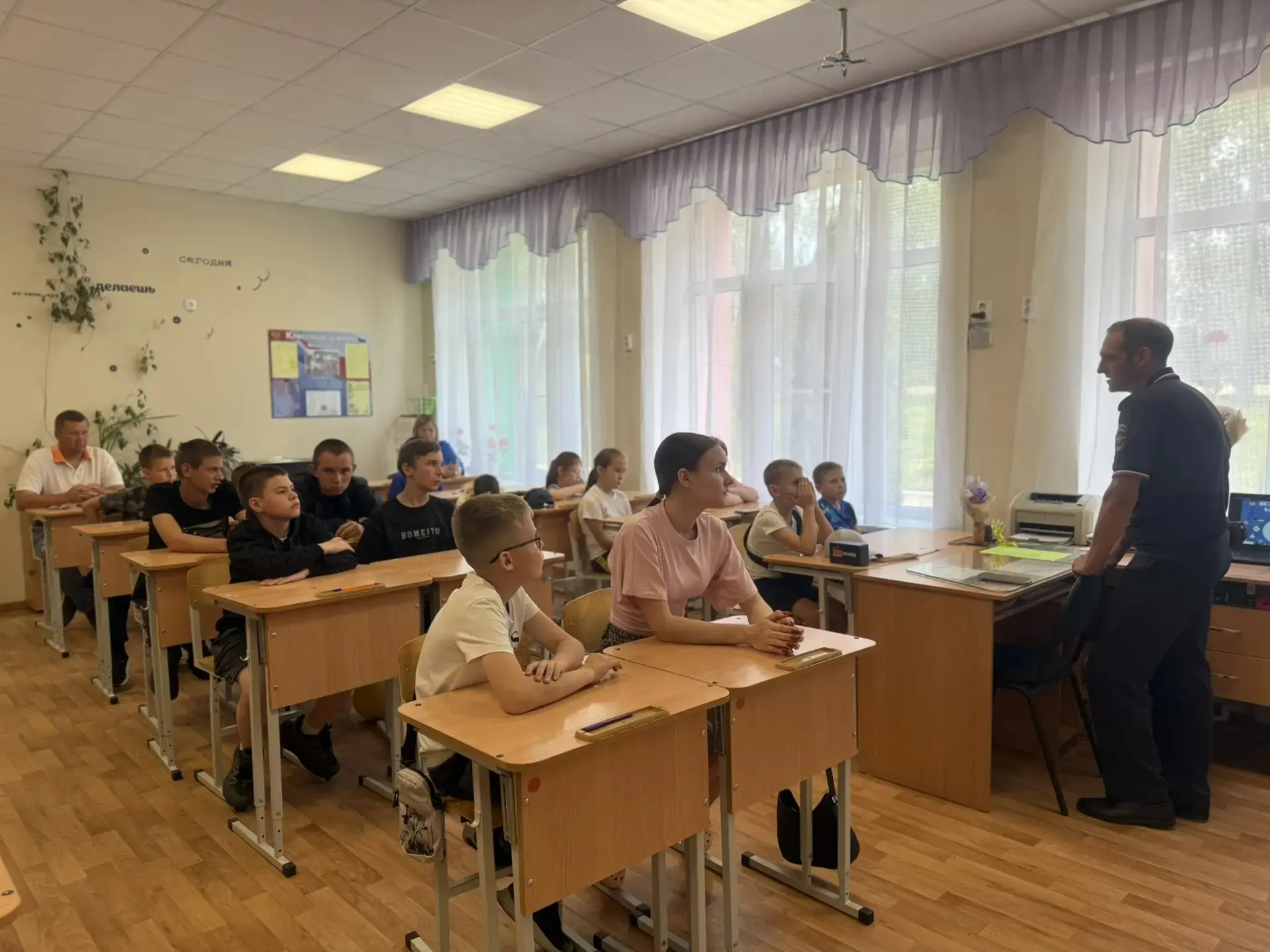 👮‍♂️ Значимое образовательное мероприятие в рамках летнего школьного лагеря!