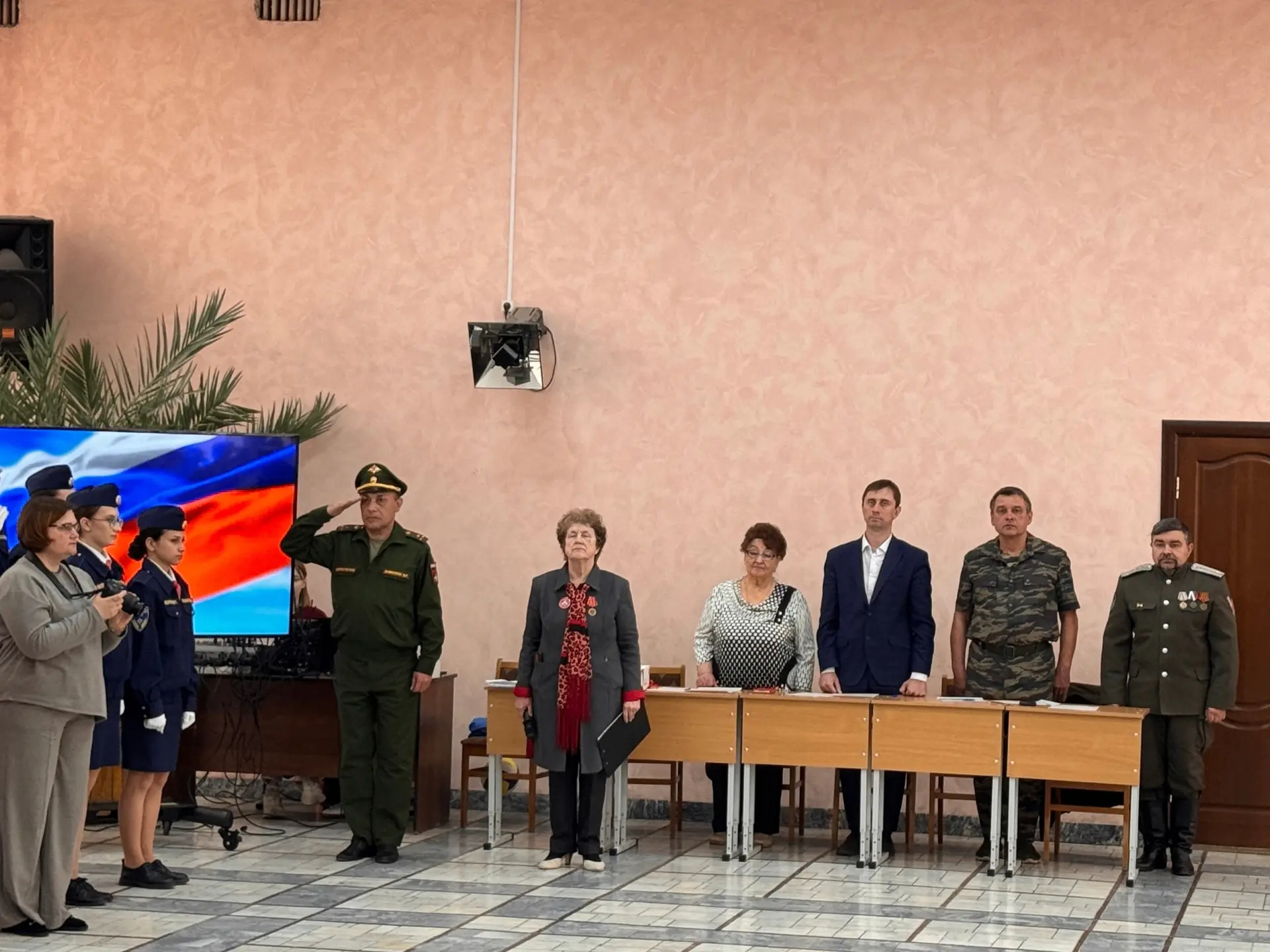 27 апреля 2026г. во Дворце пионеров состоялся XI городской смотр-конкурс Знаменных групп "Равнение н